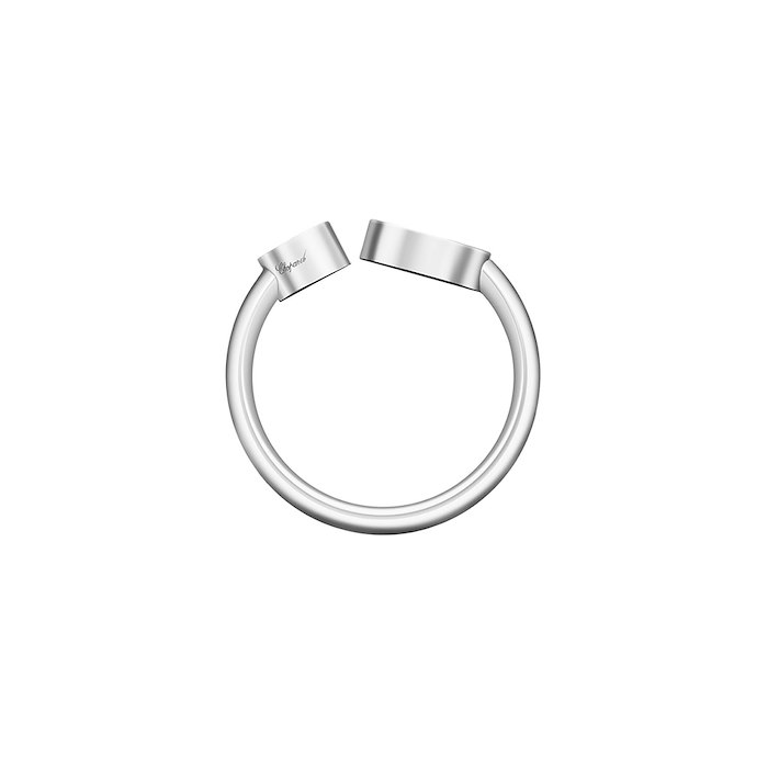 Chopard Happy Hearts Anello Oro Bianco Onice 829482-1212