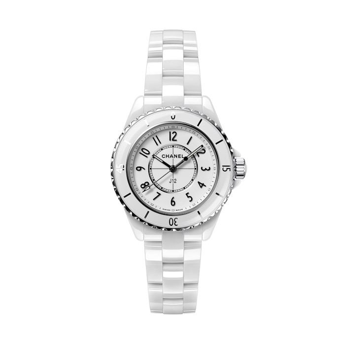 Chanel J12 Acciaio e Ceramica Bianca