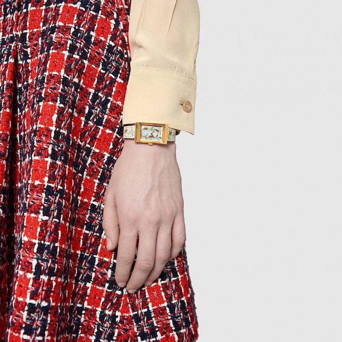 Gucci G-Frame Fiori Rosa