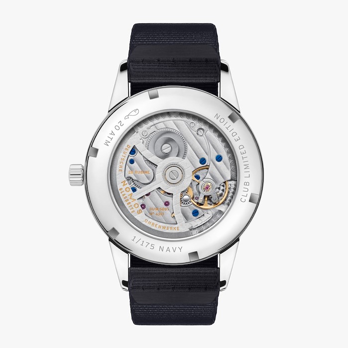 Nomos Glashütte Club Blu Navy Edizione Limitata 753.s2