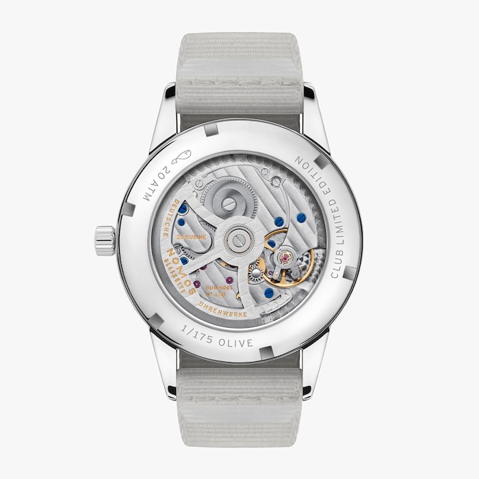 Nomos Glashütte Club Verde Oliva Automatico Edizione Lmitata 753.s3