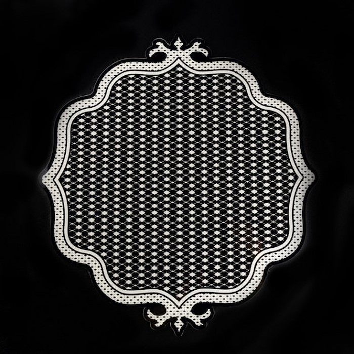 Vesta Home Le Jardin Sottopiatto Nero set 2 pz VE0437010LJ