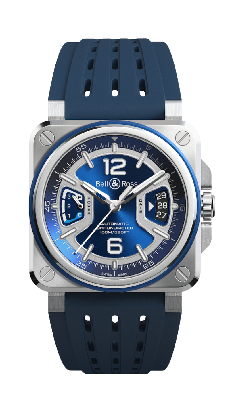 Bell Ref Bell & Ross BR-X3 Blue Steel ref. BRX3R-BLU-ST/SRB - Tomasini Francia