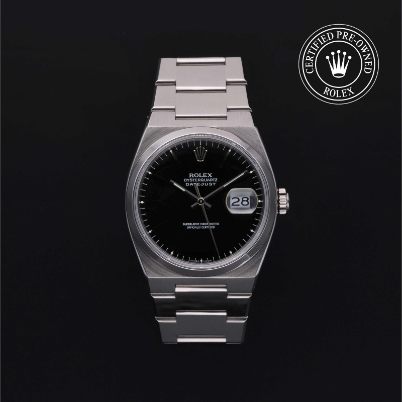 Rolex Certified Pre-Owned Oyster Perpetual  Datejust 36, 36 mm, Steel, 1988, 17000 | Tomasini Francia