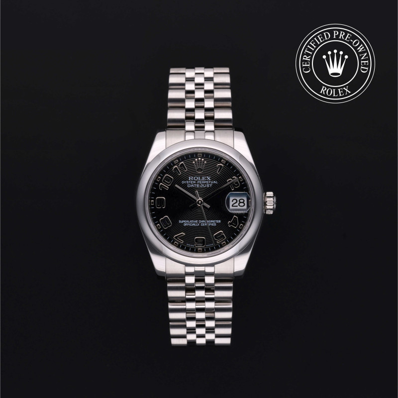 Rolex Certified Pre-Owned Datejust 31, 31 mm, Steel, 2014, 178240 | Tomasini Francia