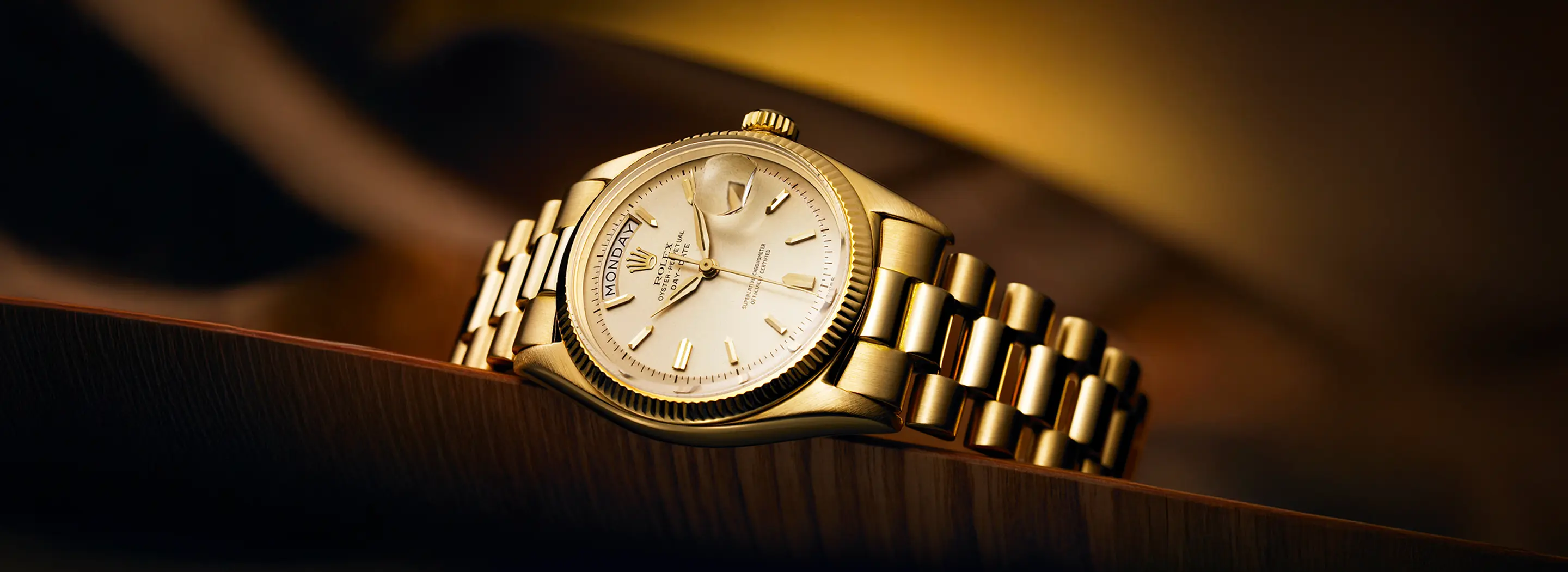 The Day-Date, the essence of Rolex prestige and excellence.