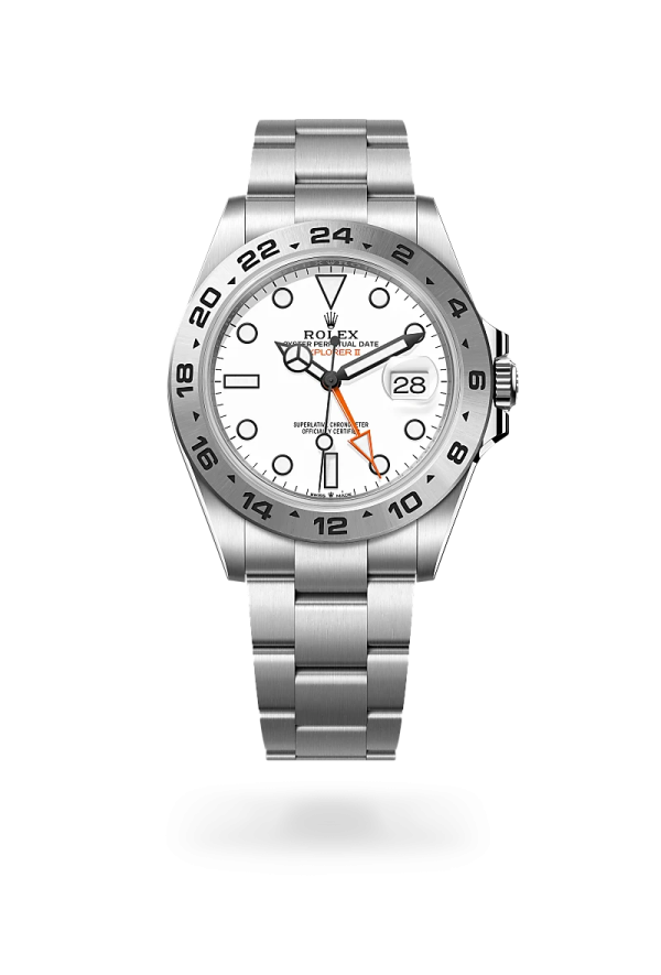 Rolex Explorer II in Acciaio Oystersteel, M226570-0001 | Tomasini Francia