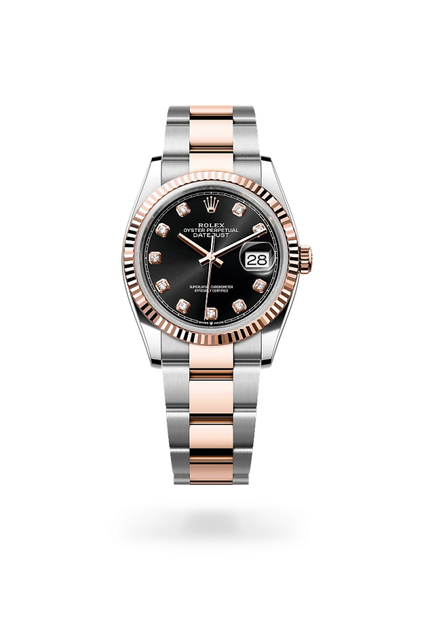 Rolex Datejust 36 in Rolesor Everose (combinazione di acciaio Oystersteel e oro Everose), M126231-0020