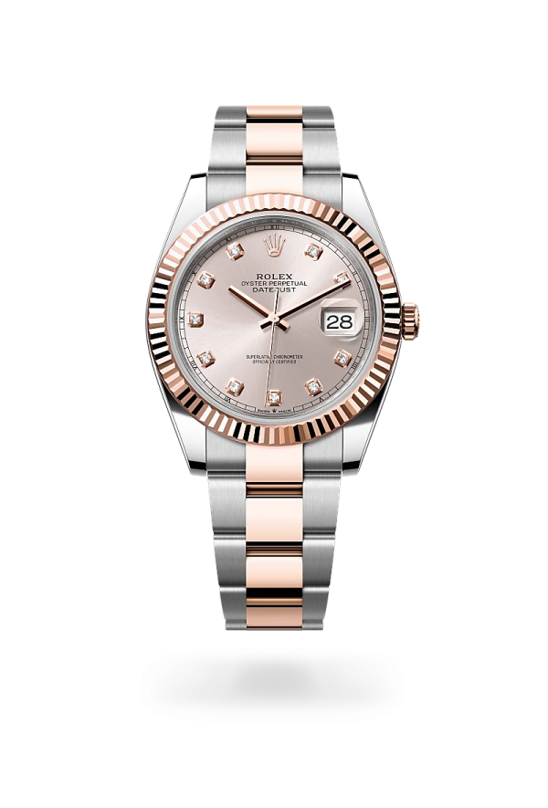Rolex Datejust 41 Everose Rolesor - combination of Oystersteel and Everose gold, M126331-0007