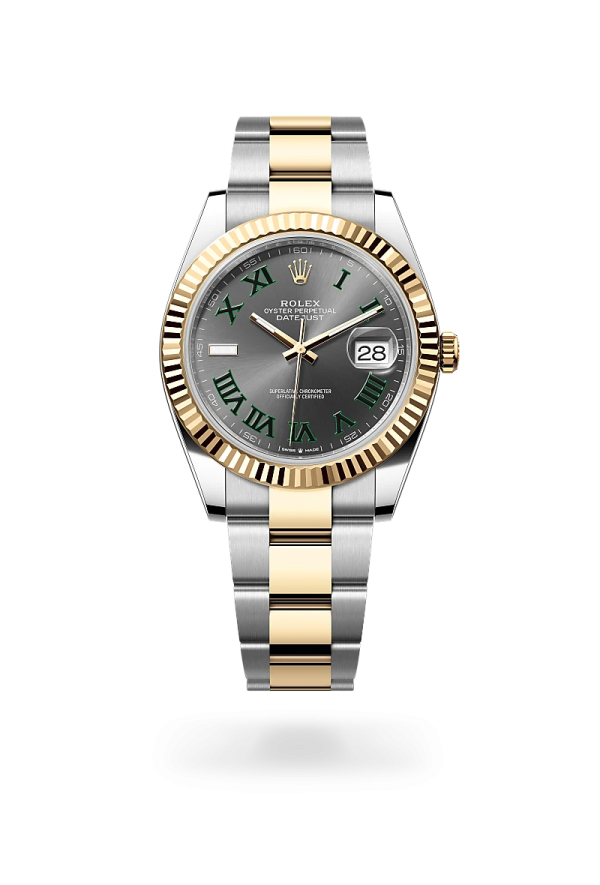 Rolex Datejust 41 in Rolesor giallo (combinazione di acciaio Oystersteel e oro giallo), M126333-0019