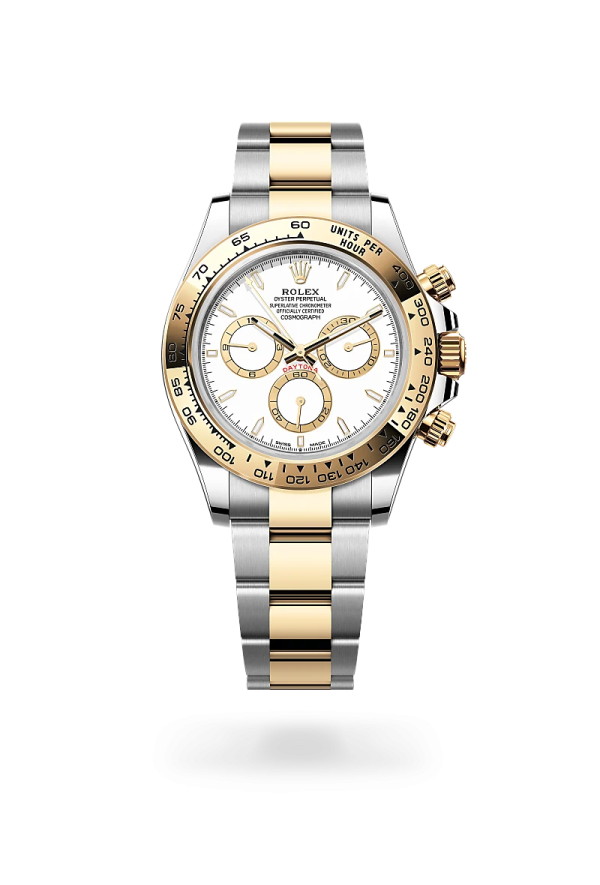 Rolex Cosmograph Daytona in Rolesor giallo (combinazione di acciaio Oystersteel e oro giallo), M126503-0001