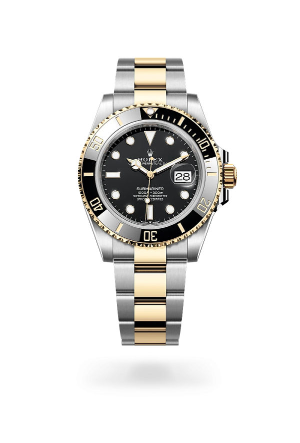 Rolex Submariner Date in Rolesor giallo (combinazione di acciaio Oystersteel e oro giallo), M126613LN-0002