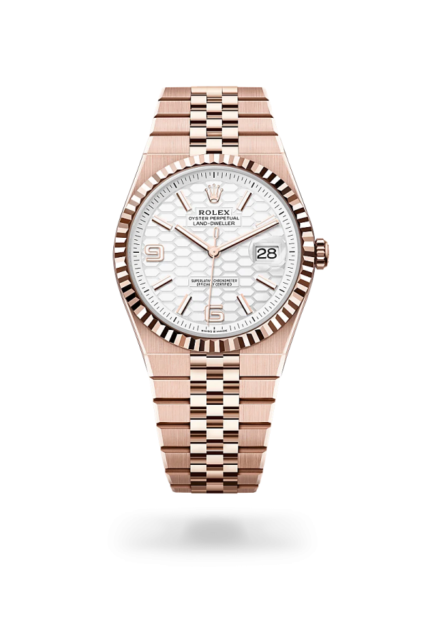 Rolex Land-Dweller 40 in Oro Everose 18 ct, M127335-0001