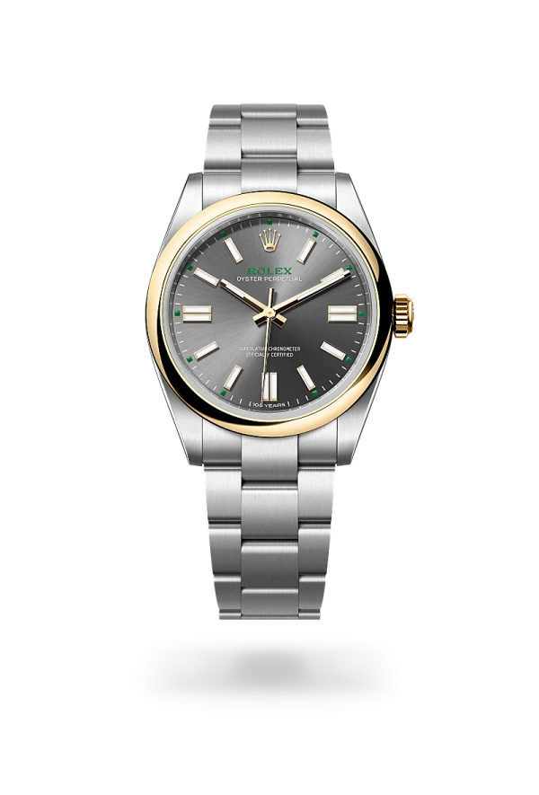 Rolex Oyster Perpetual 41 in Rolesor giallo (combinazione di acciaio Oystersteel e oro giallo), M134303-0001