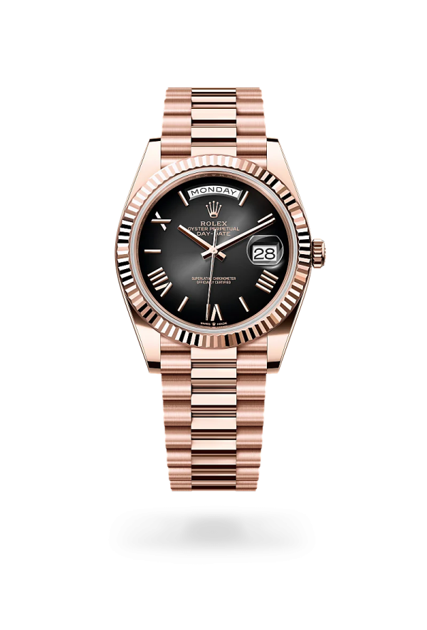 Rolex Day-Date 40 in Oro Everose 18 ct, M228235-0055