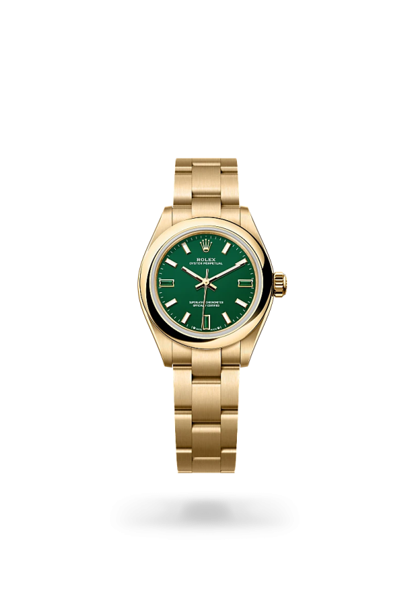 Rolex Oyster Perpetual 28 in Oro giallo 18 ct, M276208-0002