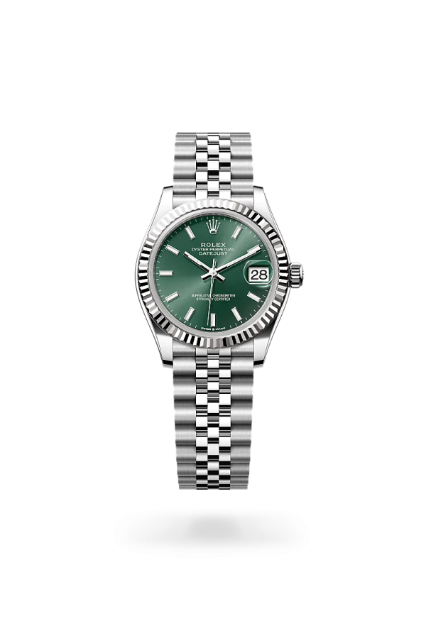 Rolex Datejust 31 in Rolesor bianco (combinazione di acciaio Oystersteel e oro bianco), M278274-0018