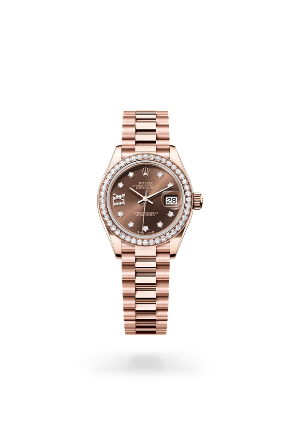 Rolex Lady-Datejust in Oro Everose 18 ct, M279135RBR-0001