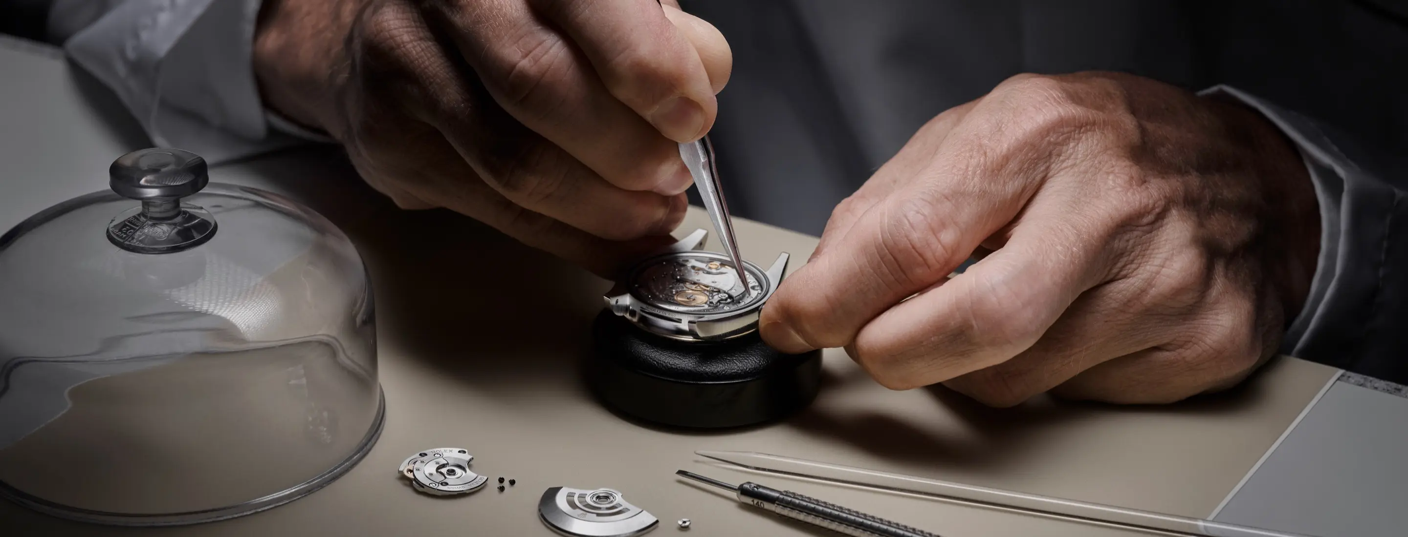 The maintenance of Rolex watches