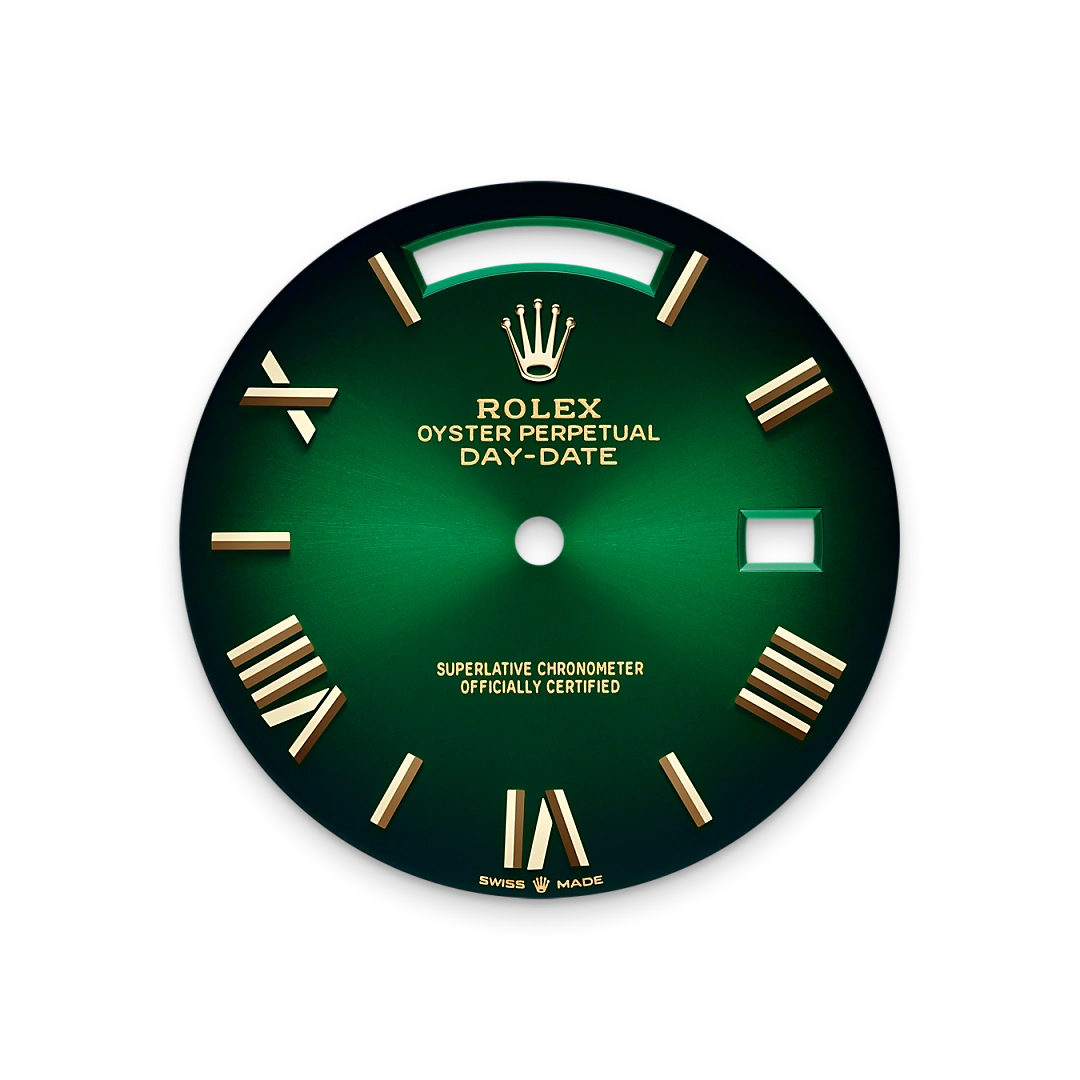 Il quadrante verde ombré